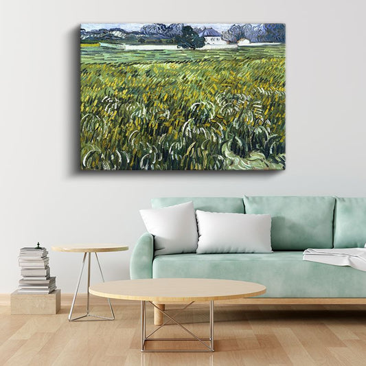 Vincent van Gogh - Buğday Tarlası Kanvas Tablo