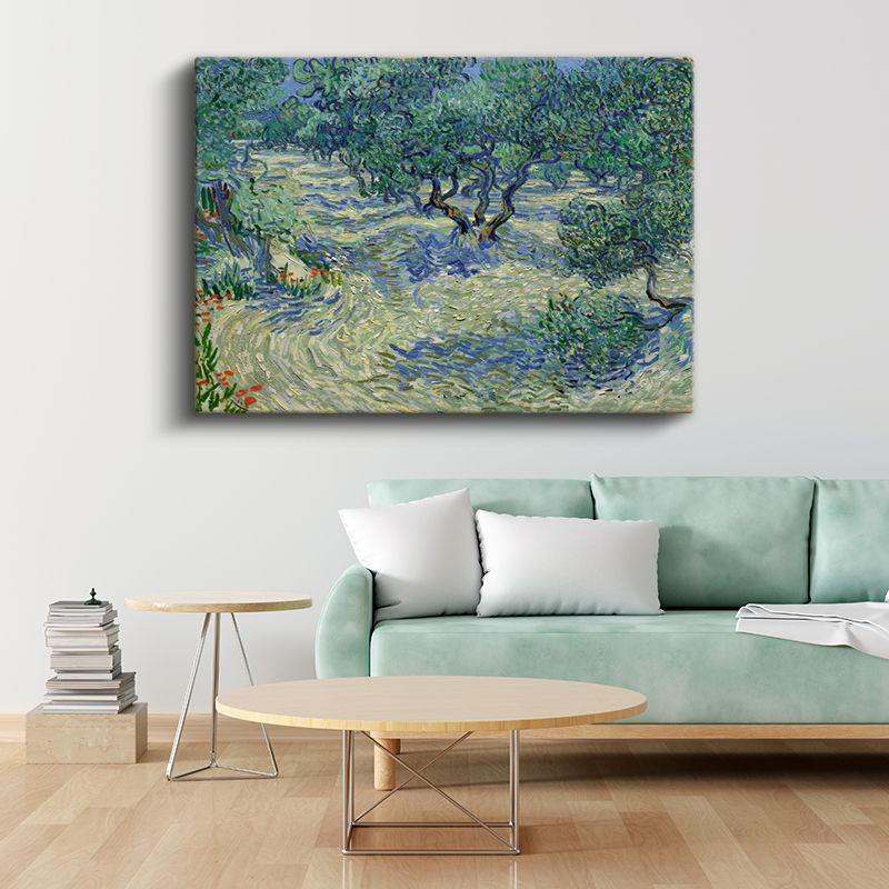 Vincent van Gogh - Zeytin Bahçesi Kanvas Tablo