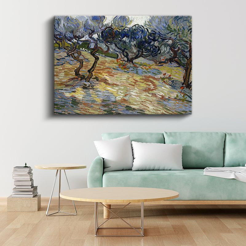 Vincent van Gogh - Zeytin Koruluğu Kanvas Tablo