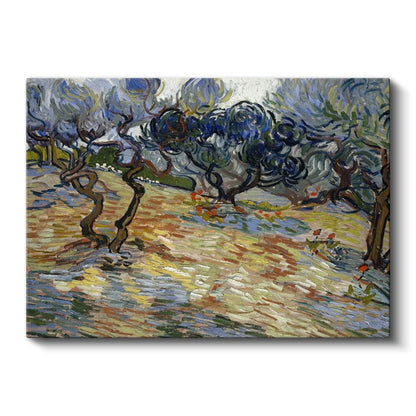 Vincent van Gogh - Zeytin Koruluğu Kanvas Tablo