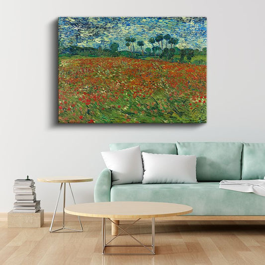 Vincent van Gogh - Gelincik Tarlası Kanvas Tablo
