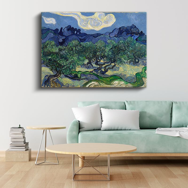 Vincent van Gogh - Zeytin Ağaçları Kanvas Tablo