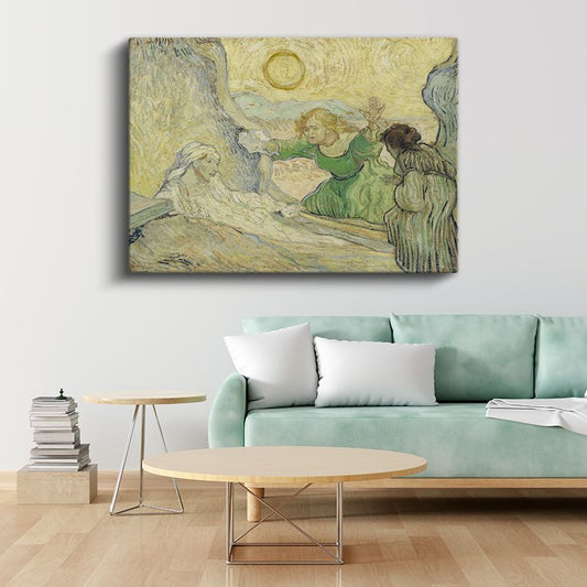 Vincent van Gogh - Lazarus'un Dirilişi Kanvas Tablo