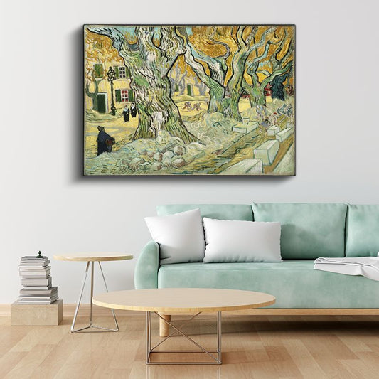 Vincent van Gogh - Yol İşçileri Kanvas Tablo