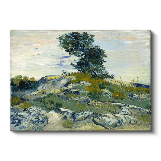 Vincent van Gogh - Kayalık Manzara Kanvas Tablo