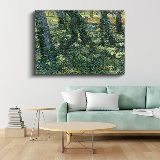 Vincent van Gogh - Ağaç Altı Kanvas Tablo