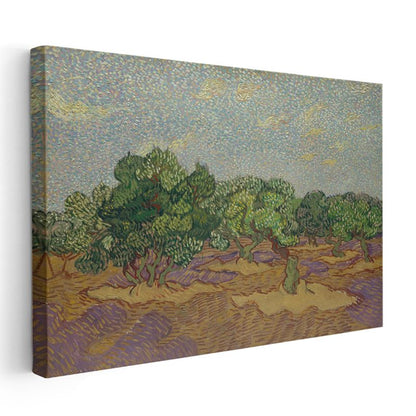 Vincent van Gogh - Zeytin Ağaçları Kanvas Tablo