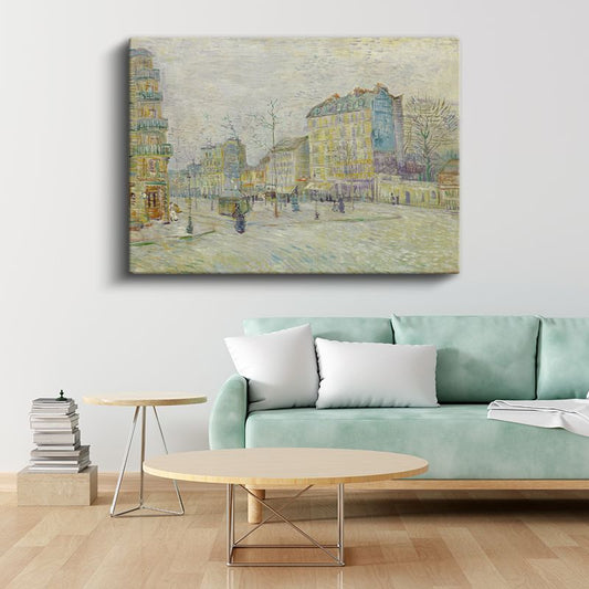 Vincent van Gogh - Boulevard de Clichy Kanvas Tablo
