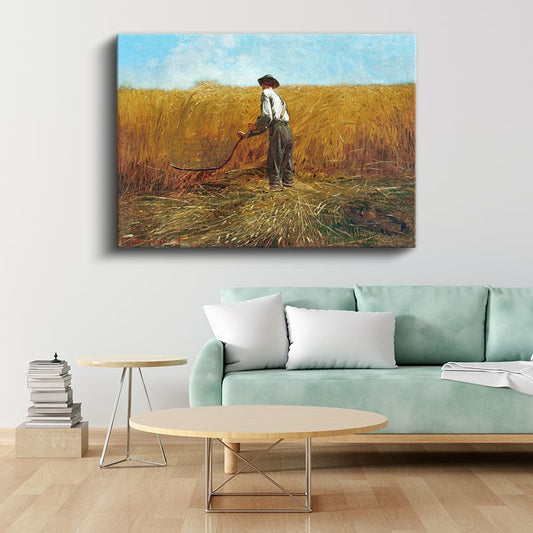 Winslow Homer - Hasat Kanvas Tablo