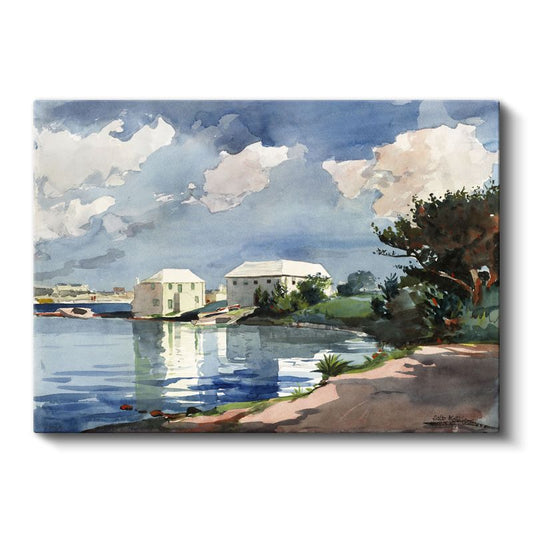 Winslow Homer - Salt Kettle Bermuda Kanvas Tablo
