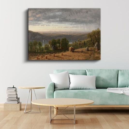 Jasper Francis Cropsey - Sonbahar Vadisi Kanvas Tablo