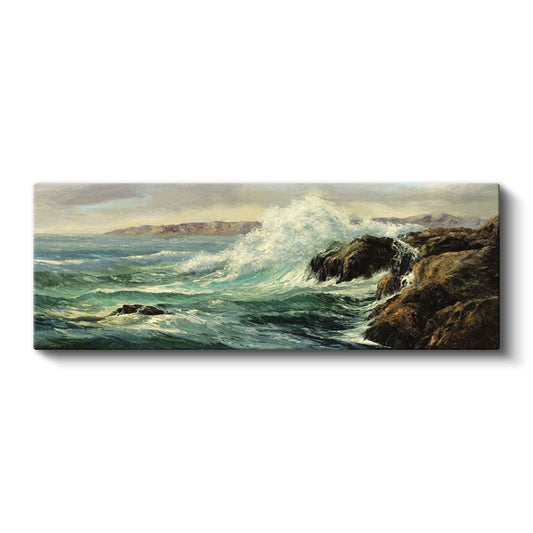 Ivan Aivazovsky - Dalgalı Deniz Kanvas Tablo