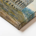 Yatay Kanvas Tablo A.L.R. Ducros Colosseum Kalıntıları Roma Harabesi Ressam Tablosu Ev Ofis Dekoru