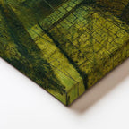 Yatay Kanvas Tablo J.A. Grimshaw Yağmurlu Yol Gece Mehtaplı Figürler Ressam Tablosu Ev Ofis Dekoru