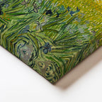 Yatay Kanvas Tablo Van Gogh Buğday Tarlası Köy Ressam Tablosu Ev Ofis Duvar Dekoru