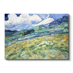 Yatay Kanvas Tablo Van Gogh Buğday Tarlası Yokuş Yukarı Ressam Tablosu Ev Ofis Duvar Dekoru