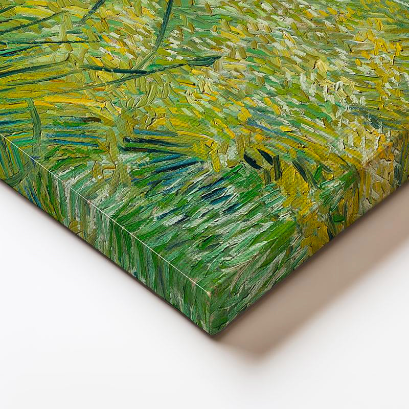 Yatay Kanvas Tablo Van Gogh Selvili Çayır Çiftlik Evi Ressam Tablosu Ev Ofis Duvar Dekoru