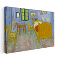 Yatay Kanvas Tablo Van Gogh Arles'teki Yatak Odası Sandalye Ressam Tablosu Ev Ofis Duvar Dekoru