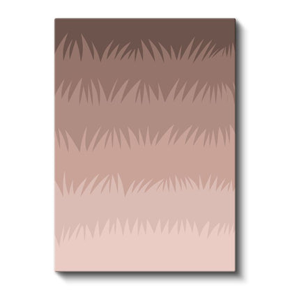 Toprak Deseni - Minimalist Gradyan Doku Kanvas Tablo