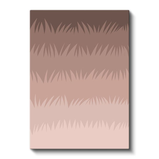 Toprak Deseni - Minimalist Gradyan Doku Kanvas Tablo