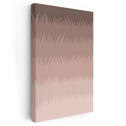 Toprak Deseni - Minimalist Gradyan Doku Kanvas Tablo
