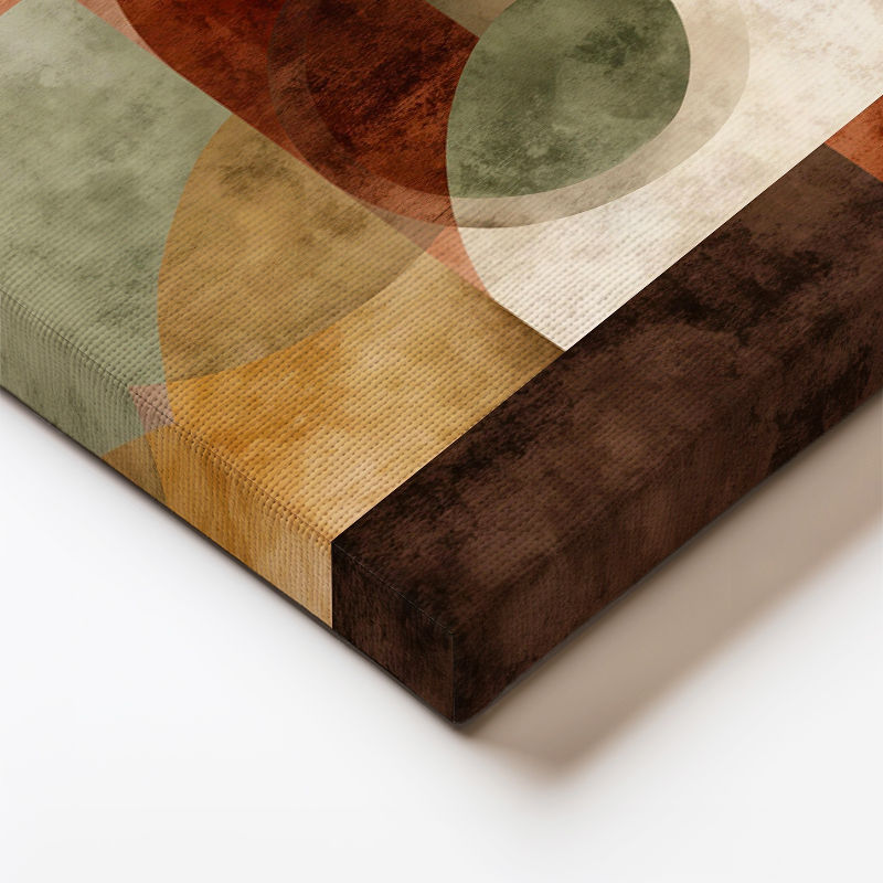 Dikey Kanvas Tablo Modern Daireler Modern Soyut Tablo Ev Ofis Duvar Dekoru