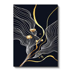 Dikey Kanvas Tablo Geometrik Taş Formları Modern Soyut Tablo Ev Ofis Duvar Dekoru