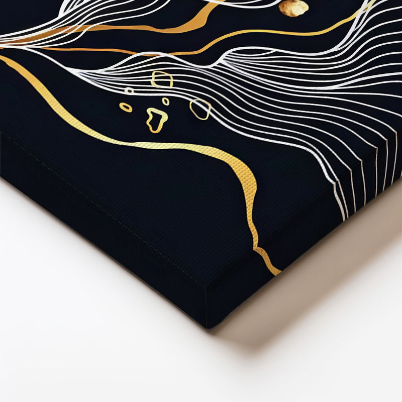 Dikey Kanvas Tablo Geometrik Taş Formları Modern Soyut Tablo Ev Ofis Duvar Dekoru