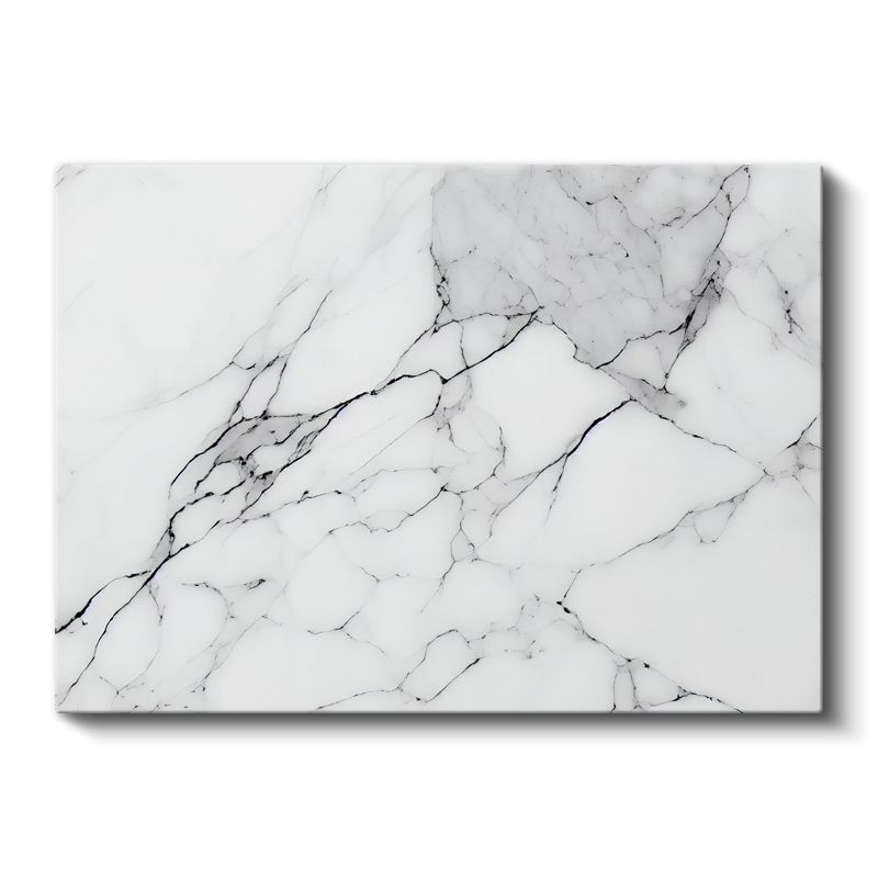 Zarif Çizgiler - İnce Mermer Dokusu Kanvas Tablo