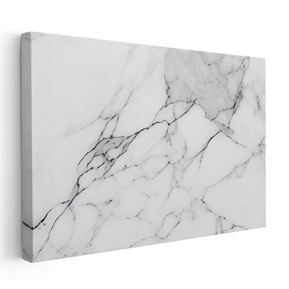 Zarif Çizgiler - İnce Mermer Dokusu Kanvas Tablo
