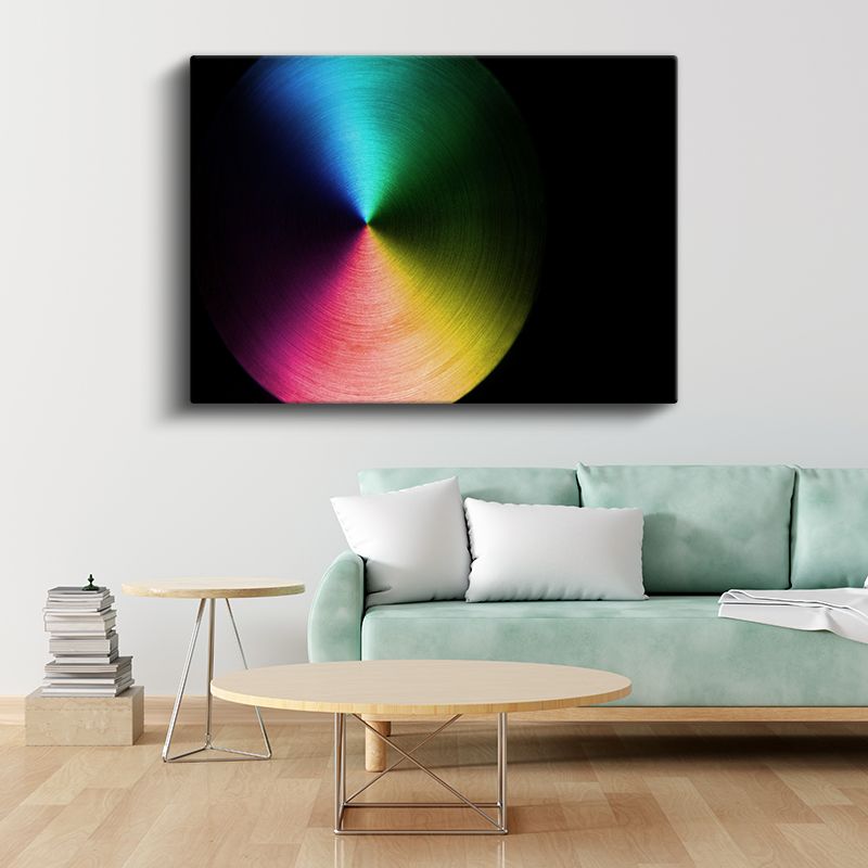 Kromatik Daire - Gökkuşağı Renk Spektrumu Kanvas Tablo