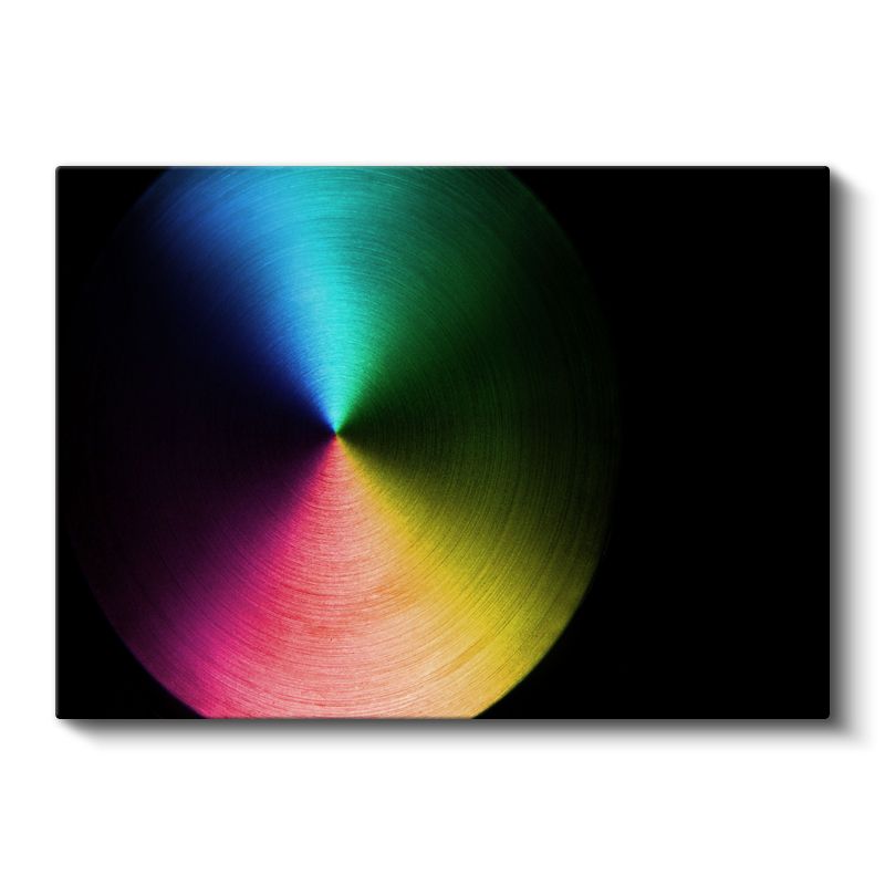 Kromatik Daire - Gökkuşağı Renk Spektrumu Kanvas Tablo