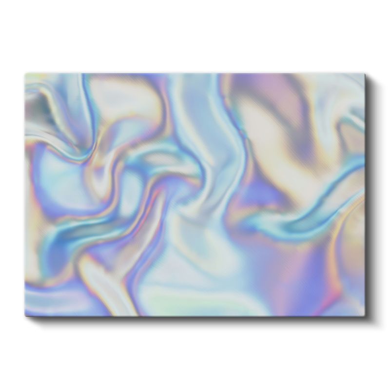 Sedefli Dalgalar - Akışkan Kıvrımlar Kanvas Tablo