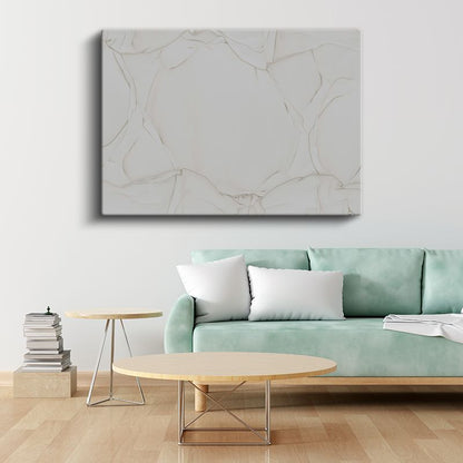 Minimalist Çizgiler - İnce Çatlak Desenleri Soyut Kanvas Tablo