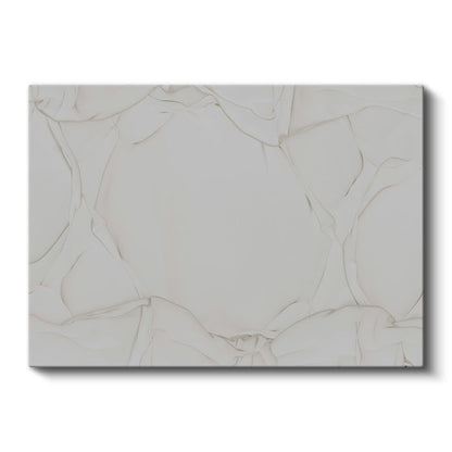 Minimalist Çizgiler - İnce Çatlak Desenleri Soyut Kanvas Tablo