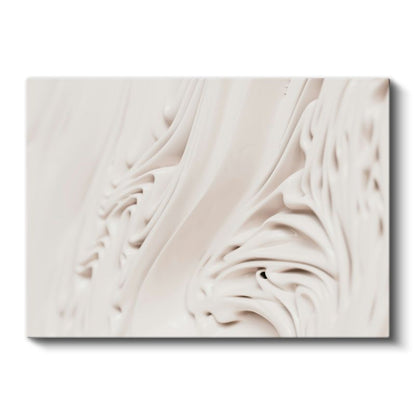 Minimalist Akış - Yumuşak Dalgalı Formlar Kanvas Tablo