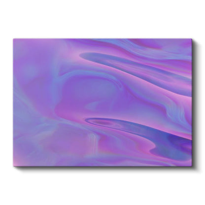 Mor Dalgalar - Akışkan Formlar Modern Sanat Kanvas Tablo