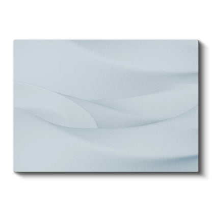 Minimal Dalgalar - Monokrom Yumuşak Geçişli Kanvas Tablo