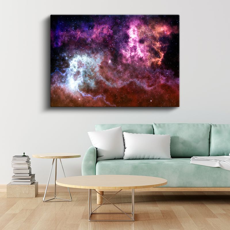 Kozmik Nebula - Galaktik Fantezi Soyut Kanvas Tablo