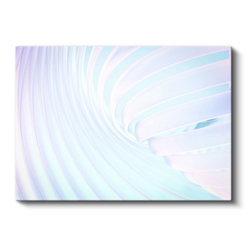 Sonsuz Dalga - Minimalist Akış Çizgileri Kanvas Tablo