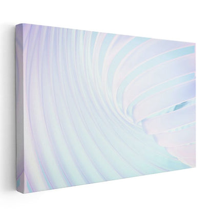 Sonsuz Dalga - Minimalist Akış Çizgileri Kanvas Tablo