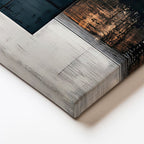 Yatay Kanvas Tablo Geometrik Dikdörtgenler Modern Soyut Tablo Ev Ofis Duvar Dekoru