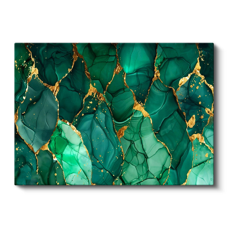Yatay Kanvas Tablo Değerli Taş Dokusu Değerli Taş Dokulu Tablo Ev Ofis Duvar Dekoru