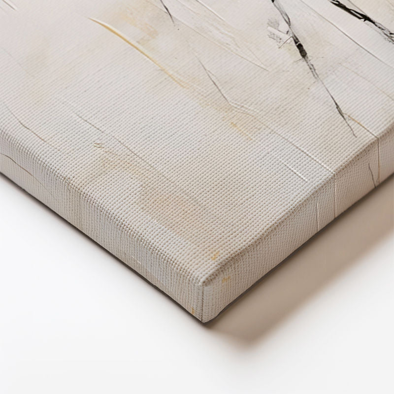 Yatay Kanvas Tablo Bahar Dalı Kompozisyonu Modern Sanat Tablosu Ev Ofis Duvar Dekoru