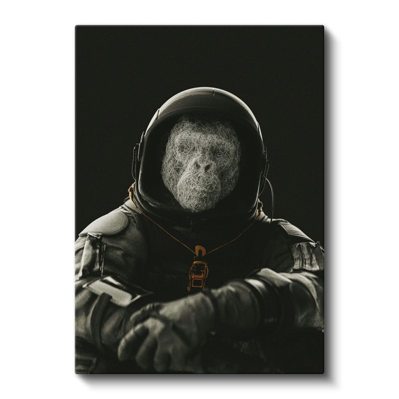 Kozmik Astronot - Evrenin Gizemi Kanvas Tablo