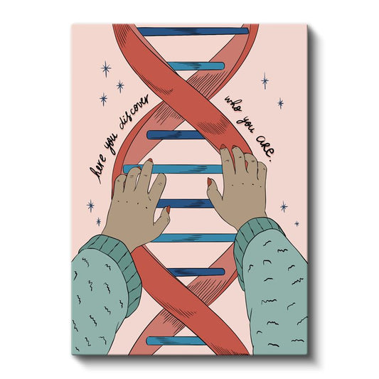 Varoluşun Kodları - DNA'nın Sırlarına Dokunuş Kanvas Tablo