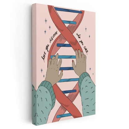 Varoluşun Kodları - DNA'nın Sırlarına Dokunuş Kanvas Tablo