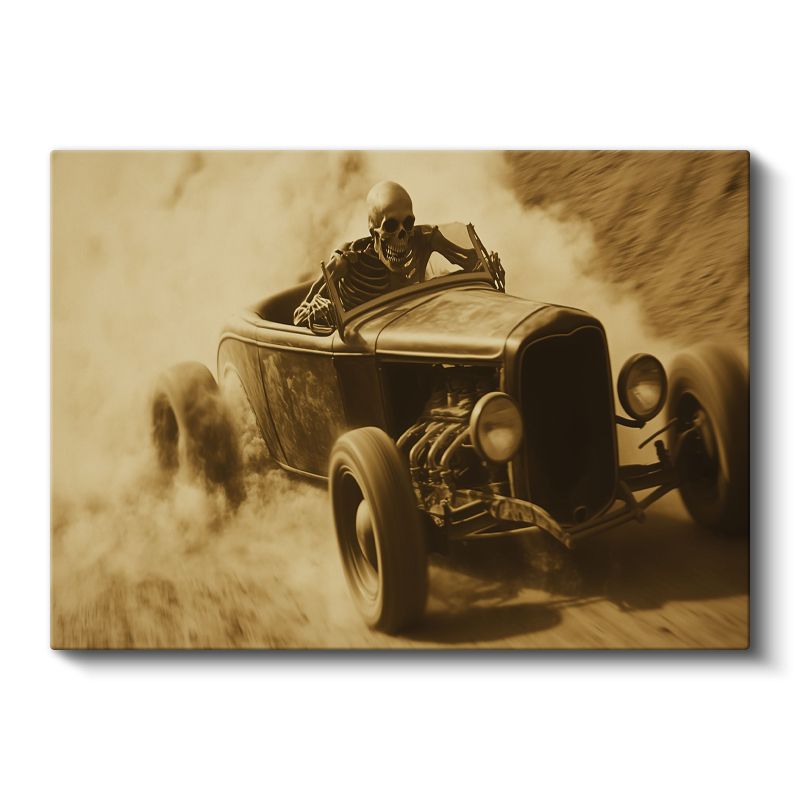 İskelet Sürücü - Ölümün Hız Tutkusu Kanvas Tablo
