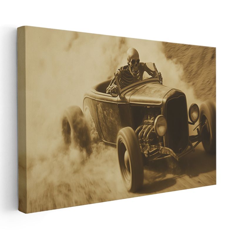 İskelet Sürücü - Ölümün Hız Tutkusu Kanvas Tablo