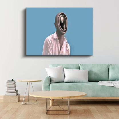 Zihin Kapısı - İçsel Aydınlanma Yolculuğu Kanvas Tablo